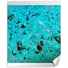 Aquamarine Collection Canvas 11  X 14   by bighop