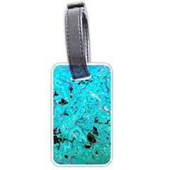 Aquamarine Collection Luggage Tags (one Side)  by bighop