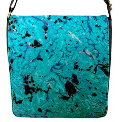 Aquamarine Collection Flap Messenger Bag (s) by bighop