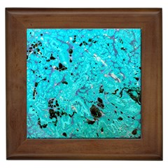 Aquamarine Collection Framed Tiles by bighop