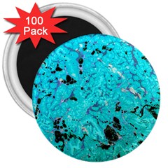 Aquamarine Collection 3  Magnets (100 Pack) by bighop