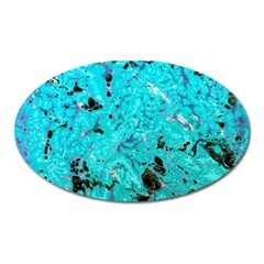 Aquamarine Collection Oval Magnet by bighop