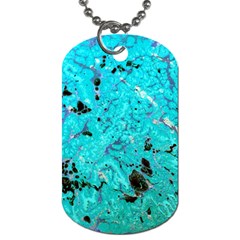 Aquamarine Collection Dog Tag (one Side) by bighop