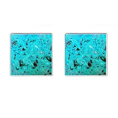 Aquamarine Collection Cufflinks (square) by bighop