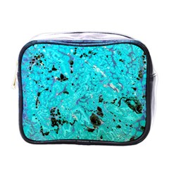 Aquamarine Collection Mini Toiletries Bags by bighop