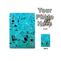 Aquamarine Collection Playing Cards 54 (mini)  by bighop