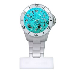 Aquamarine Collection Plastic Nurses Watch by bighop