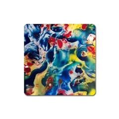 Colors Of The World Bighop Collection By Jandi Square Magnet by bighop