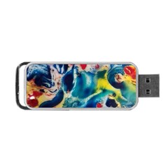 Colors Of The World Bighop Collection By Jandi Portable Usb Flash (one Side) by bighop