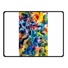 Colors Of The World Bighop Collection By Jandi Double Sided Fleece Blanket (small)  by bighop