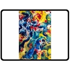 Colors Of The World Bighop Collection By Jandi Double Sided Fleece Blanket (large)  by bighop