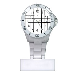 White Limits By Jandi Plastic Nurses Watch