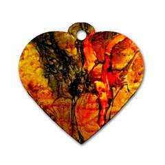 Jandi Dog Tag Heart (one Side) by 20JA