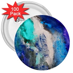 Violet Art 3  Button (100 Pack) by 20JA