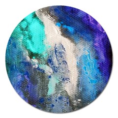 Violet Art Magnet 5  (round) by 20JA