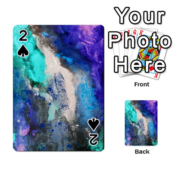 Violet Art Playing Cards 54 Designs