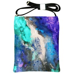 Violet Art Shoulder Sling Bag by 20JA