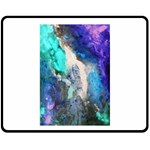 Violet Art Fleece Blanket (Medium) 60 x50  Blanket Front