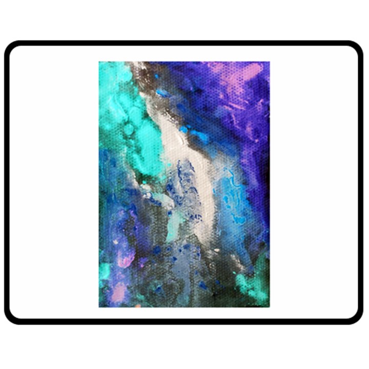 Violet Art Fleece Blanket (Medium)