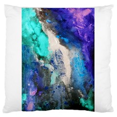 Violet Art Large Flano Cushion Case (one Side) by 20JA