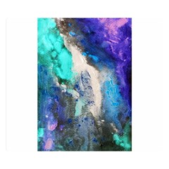 Violet Art Double Sided Flano Blanket (small) by 20JA