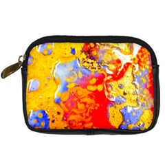 Gold And Red Digital Camera Cases by 20JA