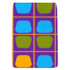 Shapes In Squares Pattern 			removable Flap Cover (s) by LalyLauraFLM