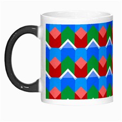 Shapes Rows Morph Mug by LalyLauraFLM