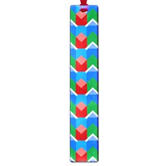 Shapes Rows 			large Book Mark by LalyLauraFLM