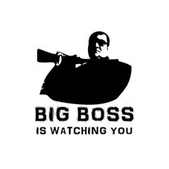 Bigboss Shower Curtain 48  X 72  (small)  by RespawnLARPer