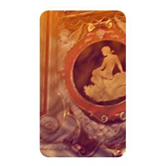 Vintage Ladies Artwork Orange Memory Card Reader by BrightVibesDesign