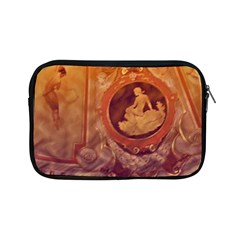 Vintage Ladies Artwork Orange Apple Ipad Mini Zipper Cases