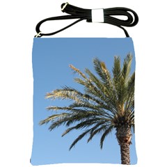 Tropical Palm Tree  Shoulder Sling Bags by BrightVibesDesign