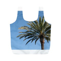 Tropical Palm Tree  Full Print Recycle Bags (m)  by BrightVibesDesign