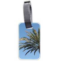 Tropical Palm Tree  Luggage Tags (two Sides) by BrightVibesDesign