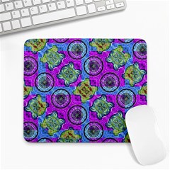 Collage Ornate Geometric Pattern Large Mousepads by dflcprints