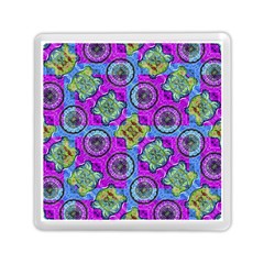 Collage Ornate Geometric Pattern Memory Card Reader (square)  by dflcprints