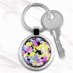 Abstract Key Chains (round)  by Uniqued