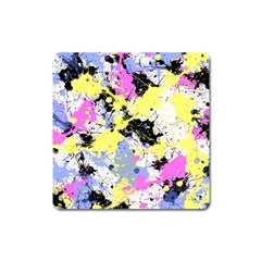 Abstract Square Magnet by Uniqued