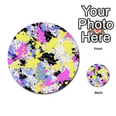 Abstract Multi-purpose Cards (round) 