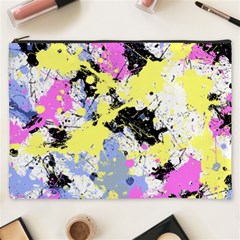 Abstract Cosmetic Bag (xxxl)  by Uniqued