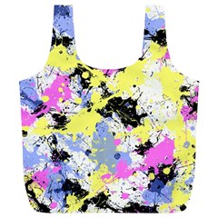 Abstract Full Print Recycle Bags (l)  by Uniqued