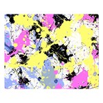 Abstract Double Sided Flano Blanket (Large)  80 x60  Blanket Front