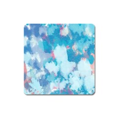 Abstract #2 Square Magnet by Uniqued