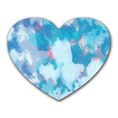 Abstract #2 Heart Mousepads by Uniqued