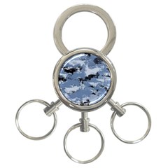 Abstract #3 3-Ring Key Chains