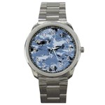 Abstract #3 Sport Metal Watch Front