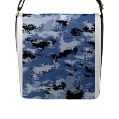 Abstract #3 Flap Messenger Bag (L) 