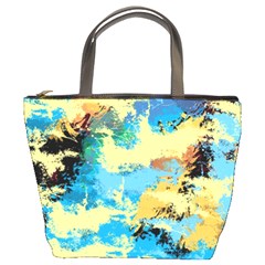 Abstract #4 Bucket Bags by Uniqued