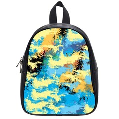 Abstract #4 School Bags (small)  by Uniqued